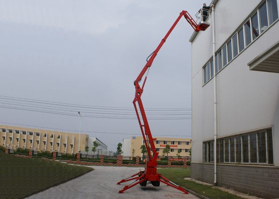 Китай Заграждение Crawler ISO/CE 53M телескопичное чистосердечное поднимается с емкостью нагрузки 350KG поставщик